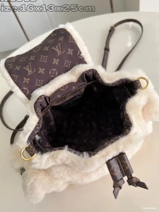 Cheap Nano Louis Teddy Backpack Vuitton Ski 0526